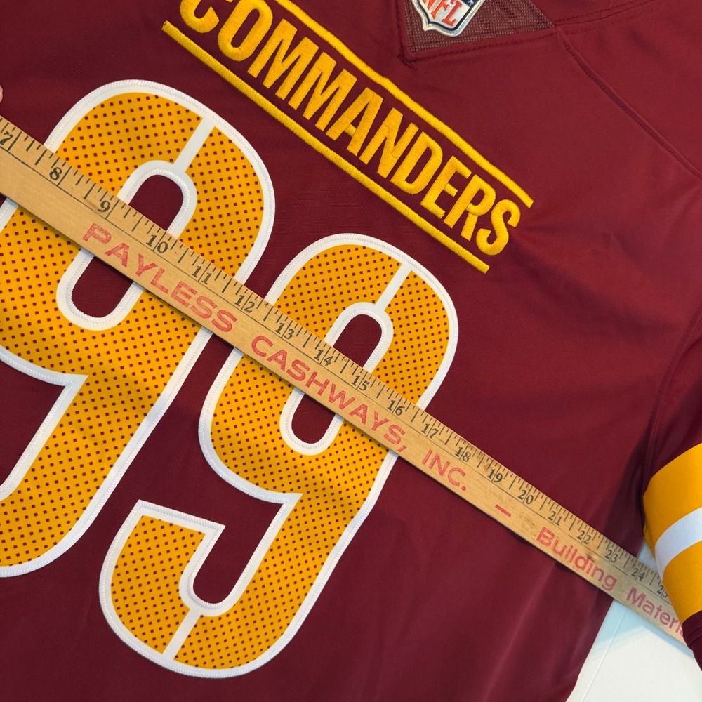 Nike Vapor Washington Commanders Chase Young 99 On Field Jersey Burgundy XL NEW - Picture 12 of 13